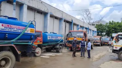 Hyderabad's water crisis hits new peak: 15,200 tanker bookings in a single day