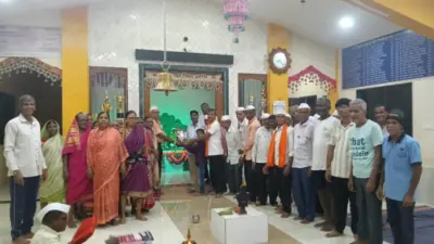 माजी कॅप्टन मनोहर पडयाळ यांची तंटामुक्त समिती अध्यक्षपदी निवड