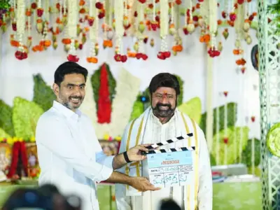 మామ బాలయ్య సినిమా ముహూర్తం.. క్లాప్ కొట్టిన నారా లోకేష్!.