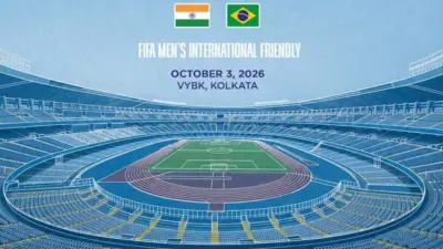 India vs Brazil 2026: Historic FIFA football friendly confirmed for October 3; check details