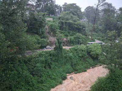 Rain fury disrupts life in Palampur region