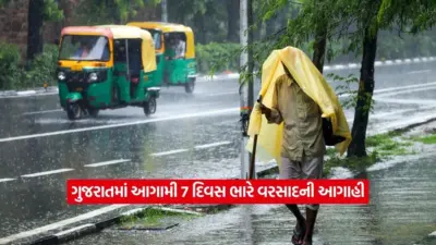 ગુજરાતમાં ચોમાસું જામ્યું: અનેક વિસ્તારોમાં ધોધમાર વરસાદની આગાહી, તંત્ર એલર્ટ મોડ પર