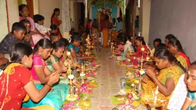 ஸ்ரீ பிச்சையம்மாள் கோவிலில் உலக நன்மை வேண்டி திருவிளக்கு பூஜை!