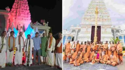 సెయింట్ లూయిస్ హిందూ దేవాలయంలో అరుణ-చండీ-రాజశ్యామల హోమాలు