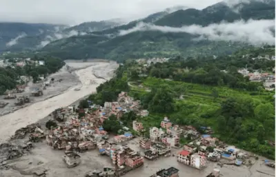 नेपाळवर संकटाचे ढग! 50 लाख घनमीटर पाण्यामुळे येत्या 72 तासात महापुराचा धोका