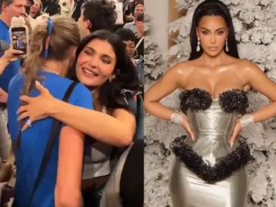 Why Taylor Swift Hugging Kylie Jenner Has Everyone Talking About Kim Kardashian - All About Their Feud