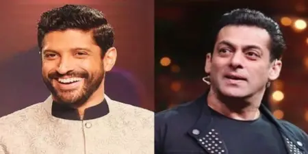 سلمان خان نے فرحان اختر سے ہاتھ ملایا