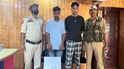 اننت ناگ پولیس نے دو مشتبہ منشیات فروشوں کو گرفتار کیا،ایف اآئی آر درج