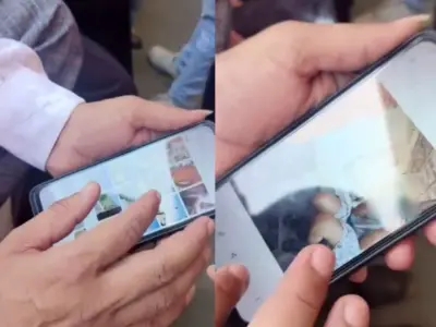 Man's Creepy Act in Temple Exposed: Woman's Fault?