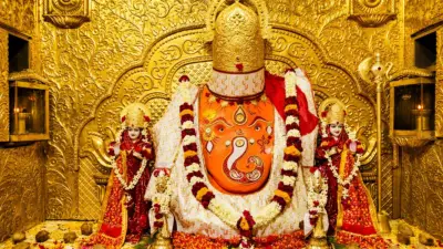 इस दिन पूरी रात खुला रहेगा खजराना मंदिर, सवा लाख मोदक का भोग, 6 करोड़ के सोने के आभूषण से सजेंगे गजानन