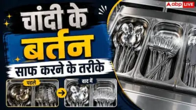Silver Cleaning Tips: काले पड़ गए चांदी के बर्तन? घर पर ही ऐसे लौटेगी चमक