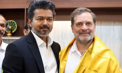 Rahul Gandhi meets CM Vijay