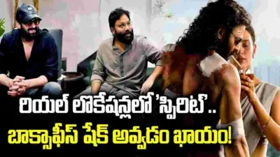 వంగా 'స్పిరిట్' స్కెచ్కు బాక్సాఫీస్ షేక్ అవ్వడం ఖాయం!