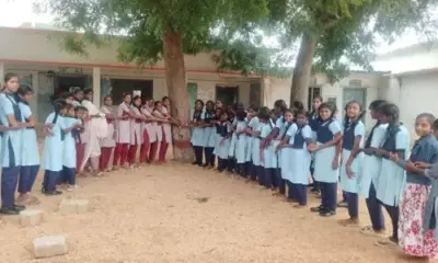 మోత్కూర్ జిల్లా పరిషత్ ఉన్నత పాఠశాలలో వృక్షాబంధన్