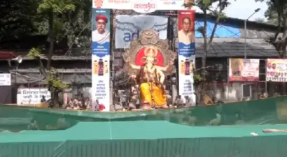 'ചിഞ്ച്പോക്ലി ചാ ചിന്താമണി' 107-ാം വര്ഷത്തിലേക്ക്: മുംബൈ ഗണേശോത്സവത്തില് പങ്കാളിയായി അദാനി ഗ്രൂപ്പും