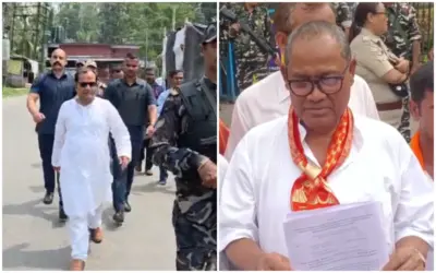 বেনজির ঘটনা ময়নাগুড়িতে, বিজেপির হয়ে মনোনয়ন জমা দিলেন ২ প্রার্থী