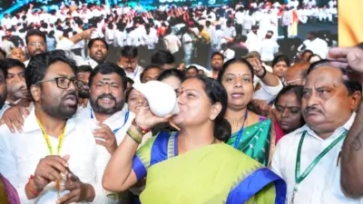 No Option, KCR And KTR Must Go On Kavitha?