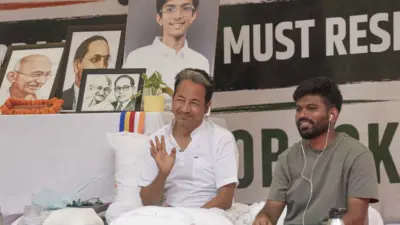 CJP Protest: Sonam Wangchuk's health worsens on Day 5 of fast