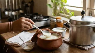 Homemade Curd Tips: రాత్రి పెరుగు తోడు పెట్టడం మర్చిపోయారా? కేవలం 15 నిమిషాల్లో చిక్కటి పెరుగు సిద్ధం చేసే సూపర్ చిట్కా..!