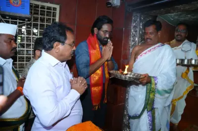 మెదక్లో మంచు విష్ణు, MAA అధ్యక్షుడు పర్యటన