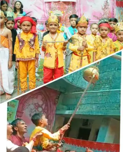 કોડીનારની ગાયત્રી વિદ્યાનિકેતન શાળામાં જન્માષ્ટમીની ભવ્ય ઉજવણી