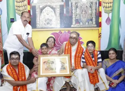 శ్రీశైల క్షేత్రంలో యూపీ మంత్రి