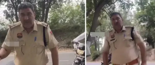 "₹20-க்கு கடைக்காரரை அடிக்க கை ஓங்குறதா?" நடுரோட்டில் போலீஸின் அராஜகம்.. வைரலாகும் வீடியோ..!!