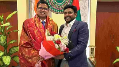 దుబాయిలో భారత కాన్సుల్ జనరల్గా బాధ్యతలు స్వీకరించిన విష్ణువర్ధన్ రెడ్డి