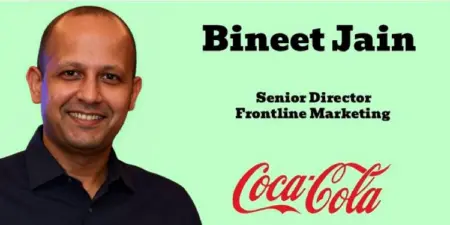 Bineet Jain Appointed Senior Director, Frontline Marketing at The Coca-Cola Company