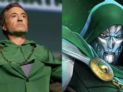 Robert Downey Jr's Doctor Doom Shocks Fans in 'Fantastic Four: First Steps' Post-Credits Scene!