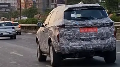 Tata Safari EV spotted testing on Indian roads for the first time