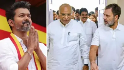 తమిళనాడులో ప్రభుత్వ ఏర్పాటుపై ఉత్కంఠ: కాంగ్రెస్ మద్దతు కోరిన విజయ్!