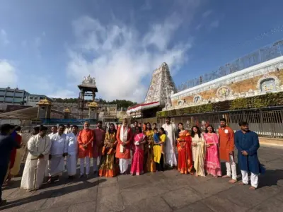 తిరుమల శ్రీవారిని దర్శించుకున్న మధ్యప్రదేశ్ మంత్రి ప్రహ్లాద్ సింగ్.