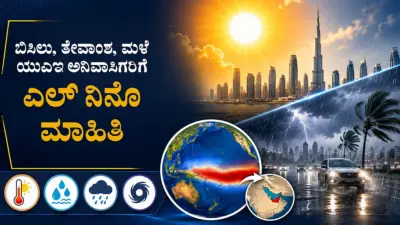 ಯುಎಇ ಮೇಲೆ ಎಲ್ ನಿನೊ ಪ್ರಭಾವ: ಅನಿವಾಸಿಗಳು ತಿಳಿಯಬೇಕಾದ ಪ್ರಮುಖ ಸಂಗತಿಗಳು