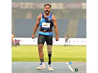 Sumit Antil headlines final day of 8th Indian Open Para Athletics International Championship