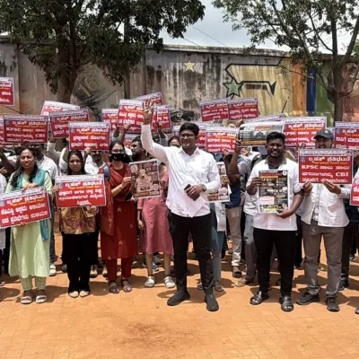 ಕೆಪಿಎಸ್ಸಿ ನೇಮಕಾತಿಯಲ್ಲಿ ಪಾರದರ್ಶಕತೆ ಕೊರತೆ ಆರೋಪ - ಸಾವಿರಾರು ಅಭ್ಯರ್ಥಿಗಳ ಪ್ರತಿಭಟನೆ