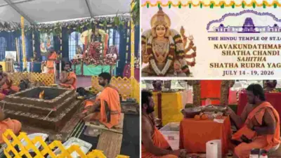 సెయింట్ లూయిస్ హిందూ దేవాలయంలో దశసహస్ర మోదక హోమం