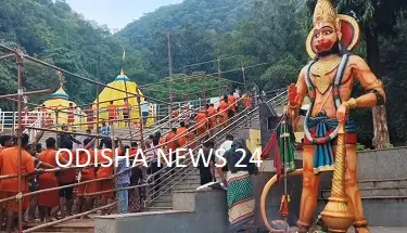 ଶ୍ରାବଣର ପ୍ରଥମ ସୋମବାରରେ ହରିଶଙ୍କରରେ ଭକ୍ତଙ୍କ ସୁଅ