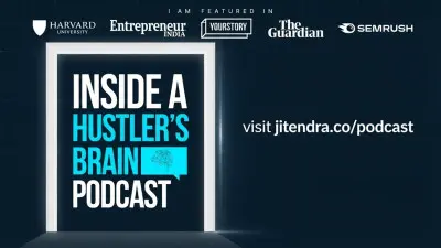 The Best Affiliate Marketing Podcast: Why Jitendra Vaswani's 'Inside A Hustler's Brain' Is the Show Every Marketer, Founder, and Creator Needs to Subscribe