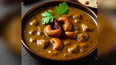 मालवण स्पेशल झणझणीत काजूची उसळ