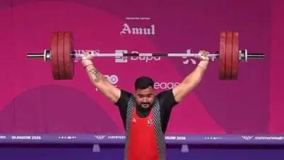 Lovepreet Singh clinches silver medal in Men's +110kg Weightlifting at CWG 2026; misses gold by narrow 1kg margin