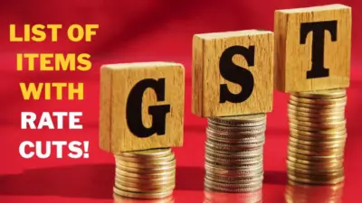 New GST Rates- Full List Of Daily-Use Items And Percentage Of Rate Cuts In Detail