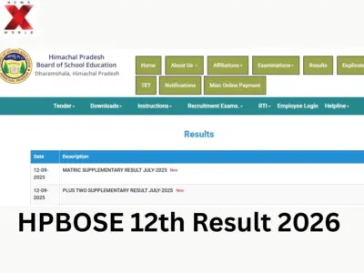 Himachal Pradesh HPBOSE 12th Result 2026 OUT at hpbose.org: Check Pass Percentage, Topper List and Download Marksheet