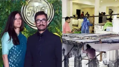 Aamir Khan And Gauri Wedding Home: सजलं हो सजलं! आमिर खानच्या घरात लग्नाची लगबग सुरू; पाहुण्यांसाठी खास तयारी, Inside PHOTOS पाहा