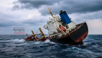 Two Chinese Nationals Rescued From Sunken Vessel Brought to Paradip