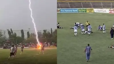 Football Player Died: తీవ్ర విషాదం.. ఫుట్బాల్ మ్యాచ్పై పడిన పిడుగు.. 24 ఏళ్ల ఆటగాడు మృతి..