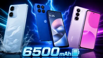 ரூ.20,000-க்குள் 6500mAh பேட்டரி! அசத்தல் அம்சங்களுடன் வரும் 3 புதிய 5G போன்கள்!