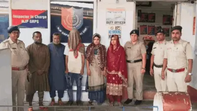 घुसखोरीचा प्रयत्न करणाऱ्या पाच बांगलादेशी नागरिकांना अटक