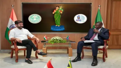 South Africa, Telangana to boost ties in pharma, skilled workforce; Deputy Prez Mashatile invites Indian firms to invest
