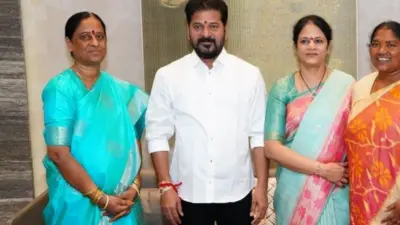 వీడియో : 'పరకాల' వివాదం వేళ ఇంట్రెస్టింగ్ సీన్ - సీఎం రేవంత్ ఇంటికి కొండా సురేఖ ! రాఖీ కట్టి...